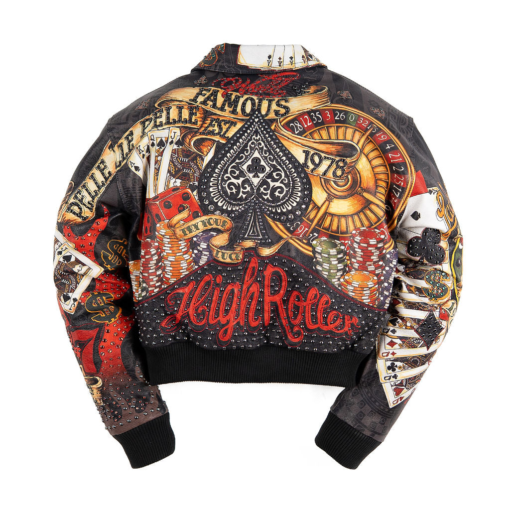 PELLE PELLE HIGH ROLLERS WOMENS CROP JACKET