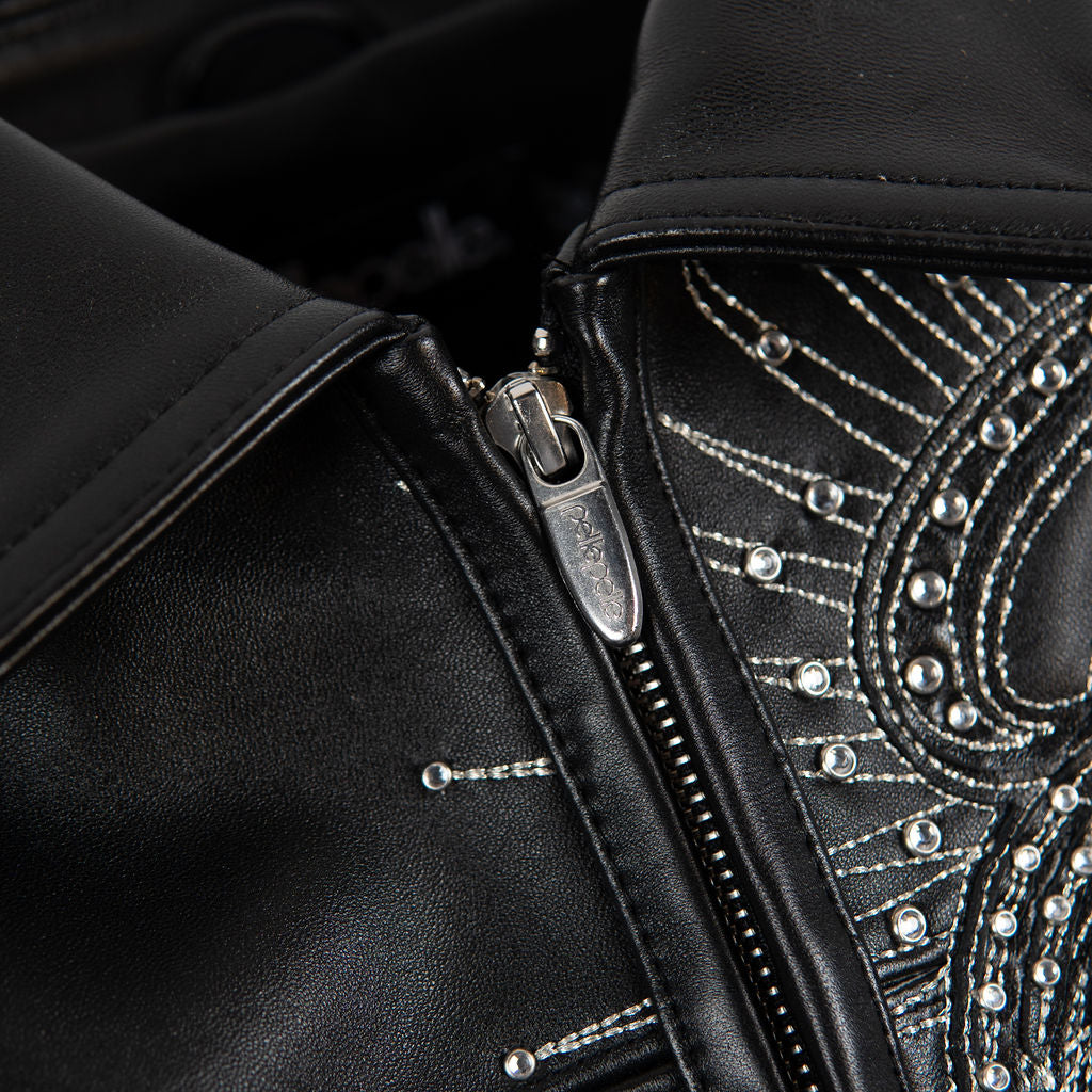 PELLE PELLE 48TH ANNIVERSARY WOMENS CROP JACKET