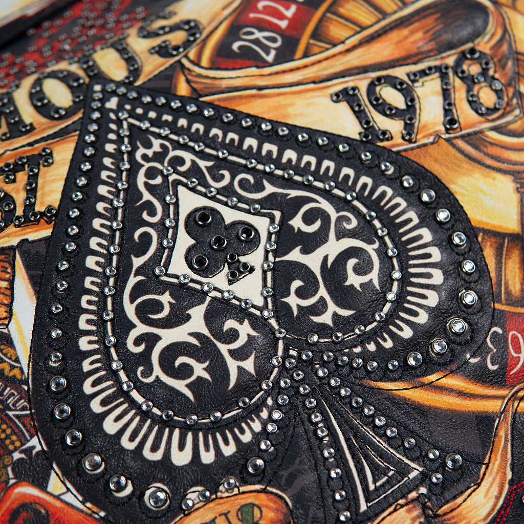 PELLE PELLE HIGH ROLLERS WOMENS CROP JACKET