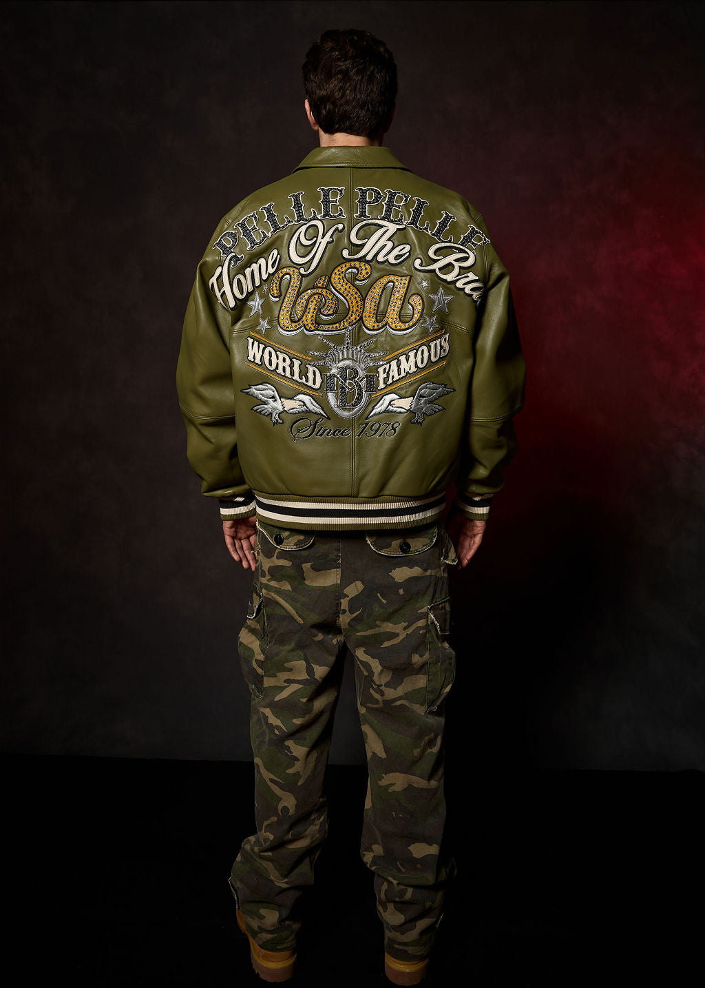 PELLE PELLE STARS AND STRIPES JACKET