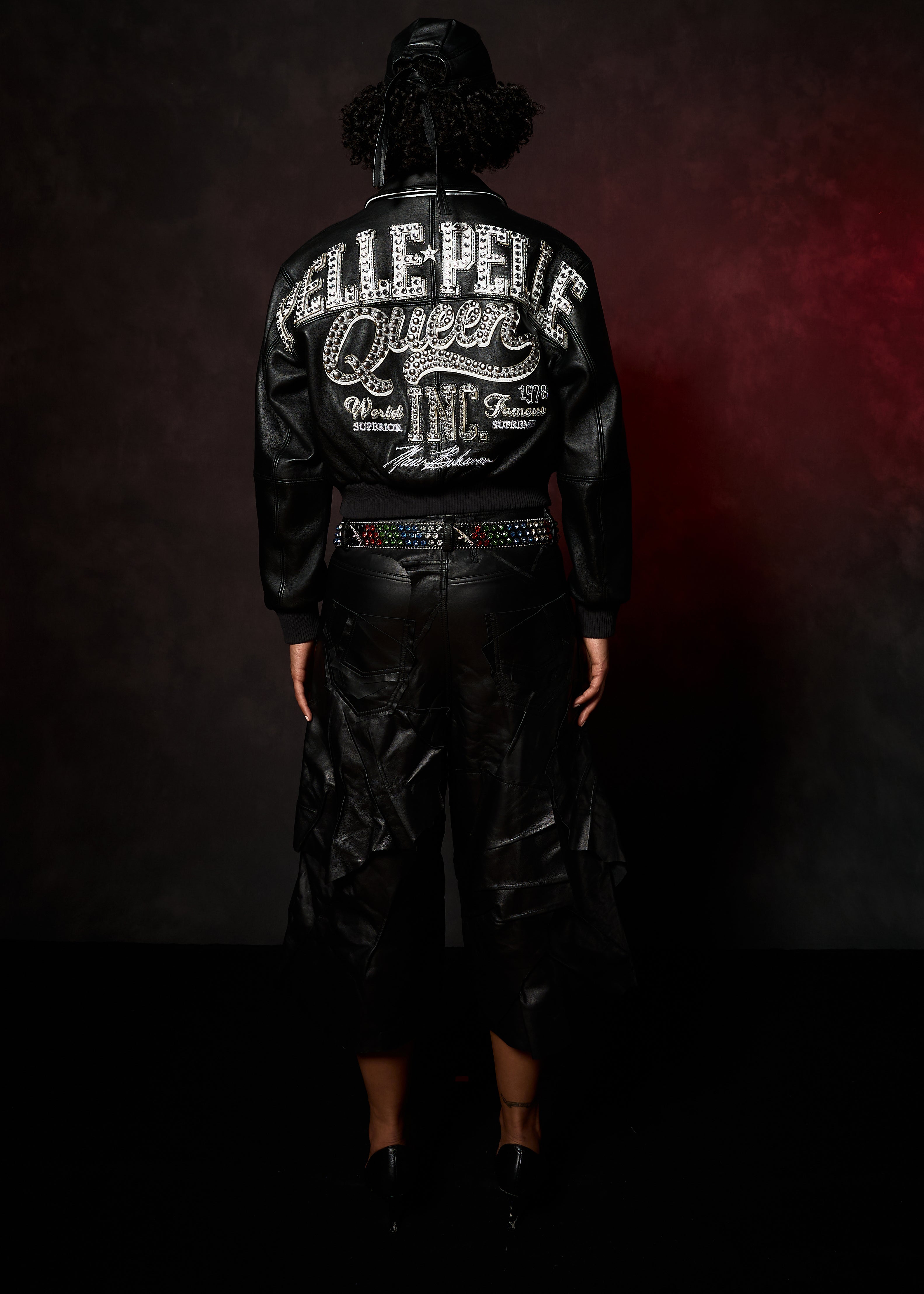 Pelle Pelle Queen Womens Crop Jacket