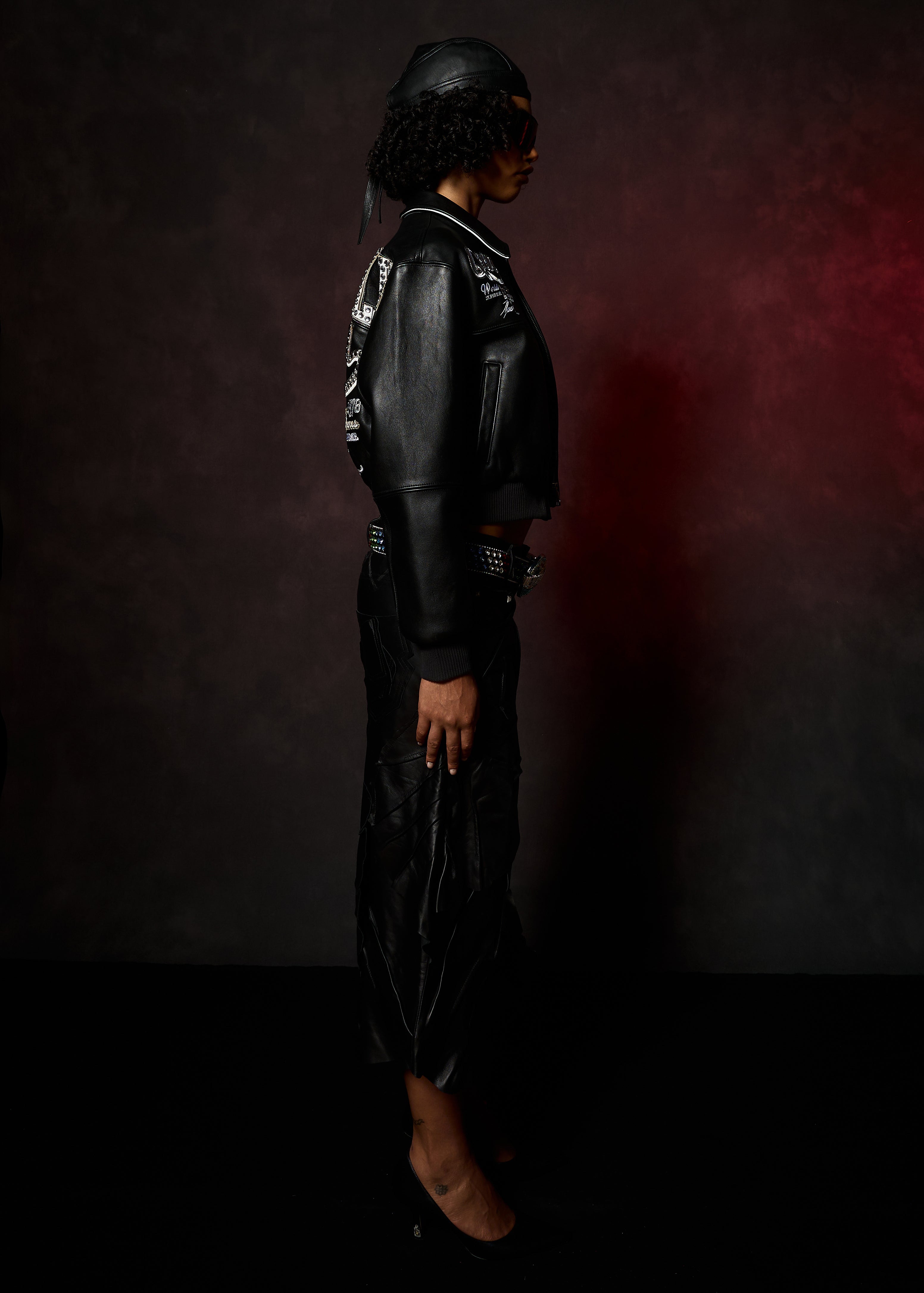 Pelle Pelle Queen Womens Crop Jacket